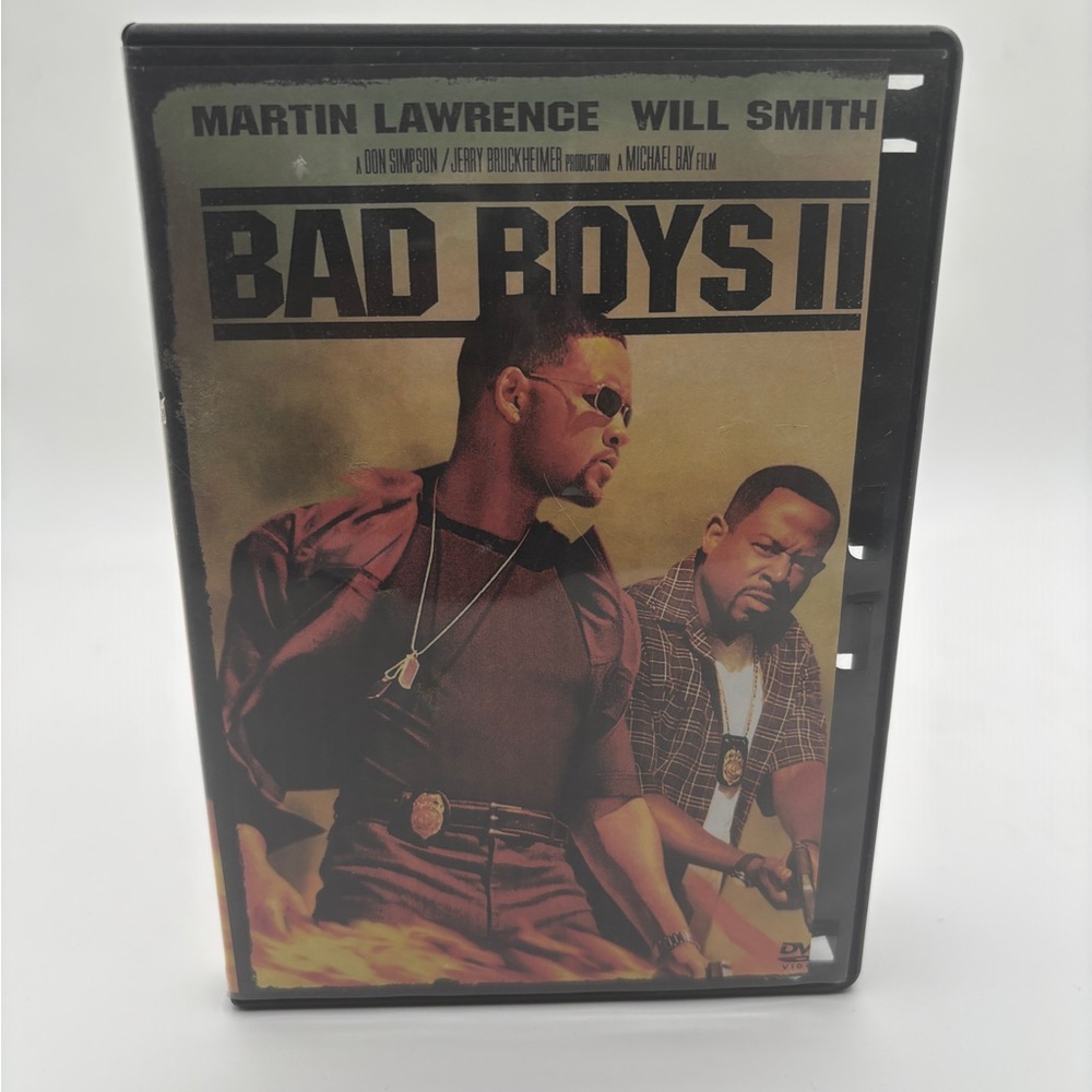 Columbia Bad Boys II DVD - Black and Gold